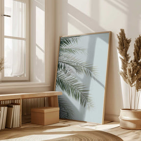 Blue Palms Poster