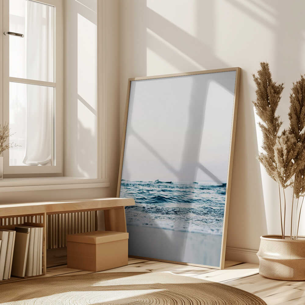 Abstract Waves Poster