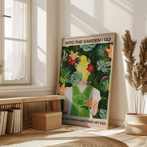 Into the Garden (blonde) Poster