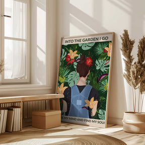 Into the Garden Standard Wall Art Poster