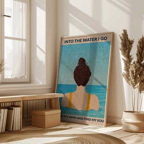 Into the Water (brunette) Poster
