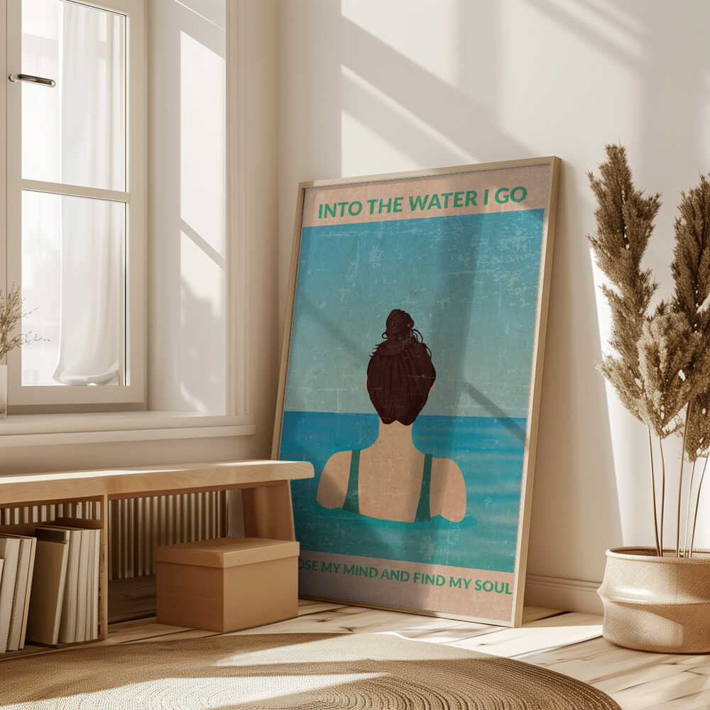 Into the Water Standard Wall Art Poster