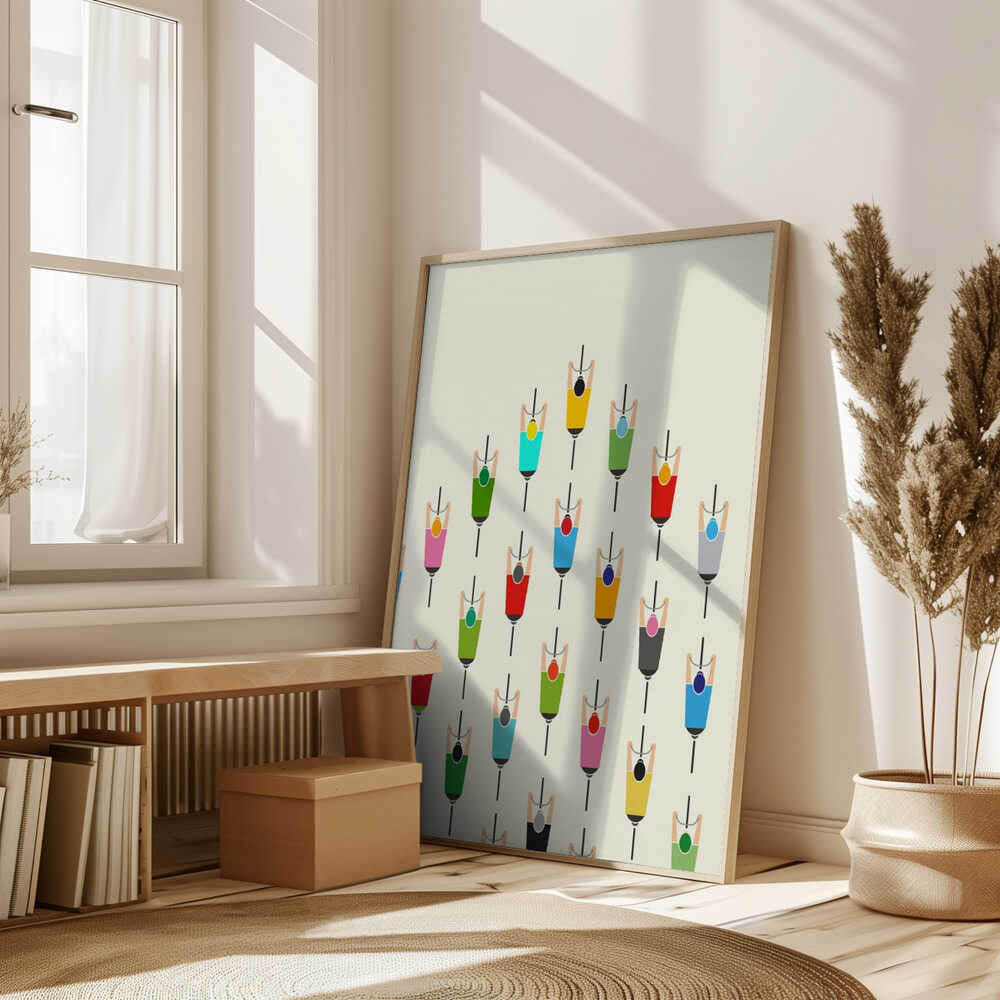 Leading the Pack Poster