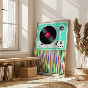 Vinyl Stack Poster