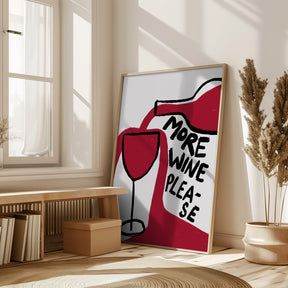 More Wine Please Poster