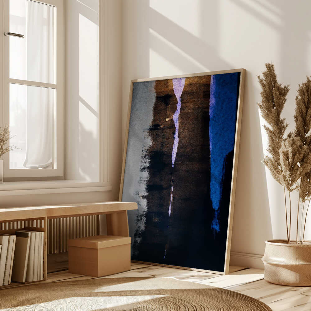 Fragmented Hues Poster