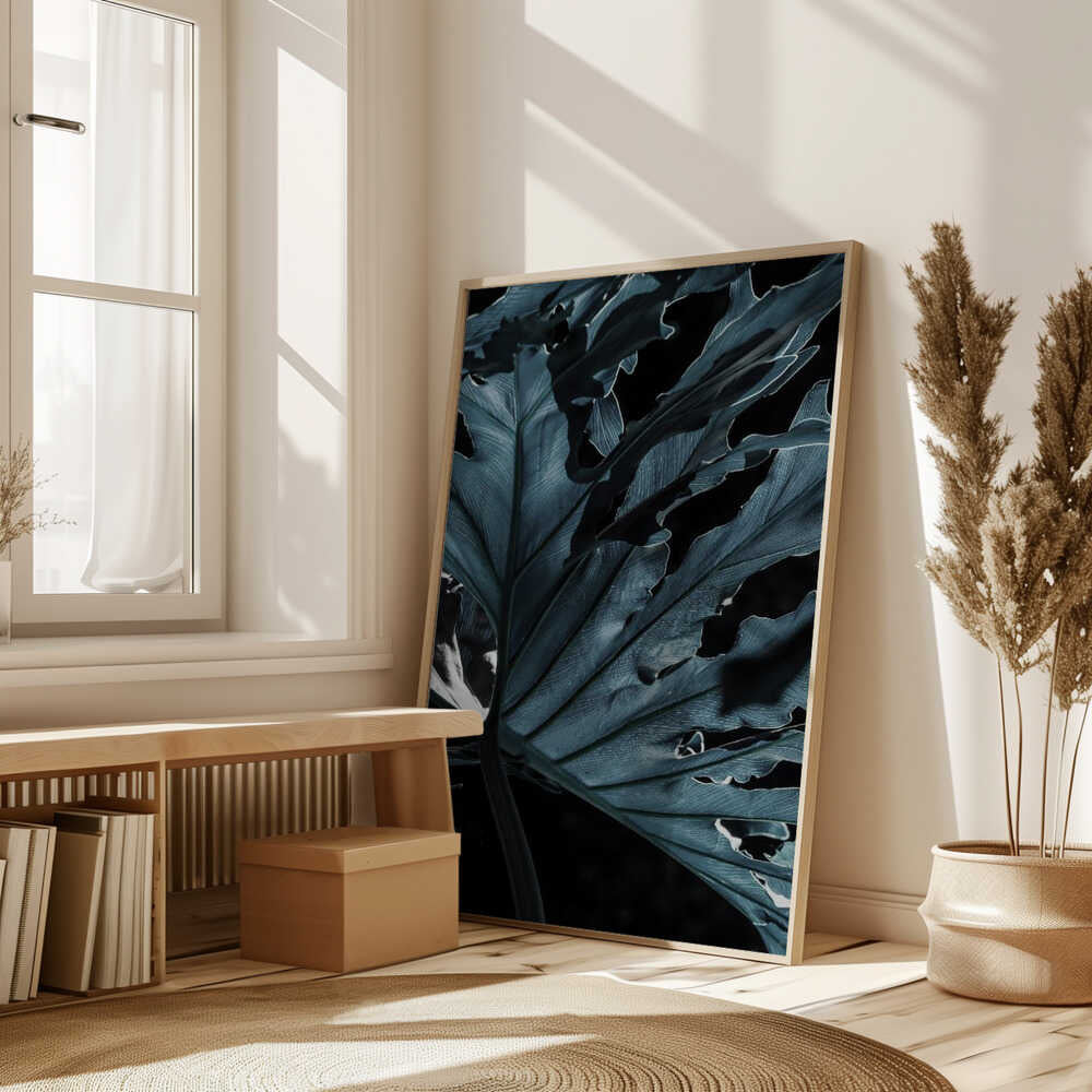 Leafy Shadowscape Poster