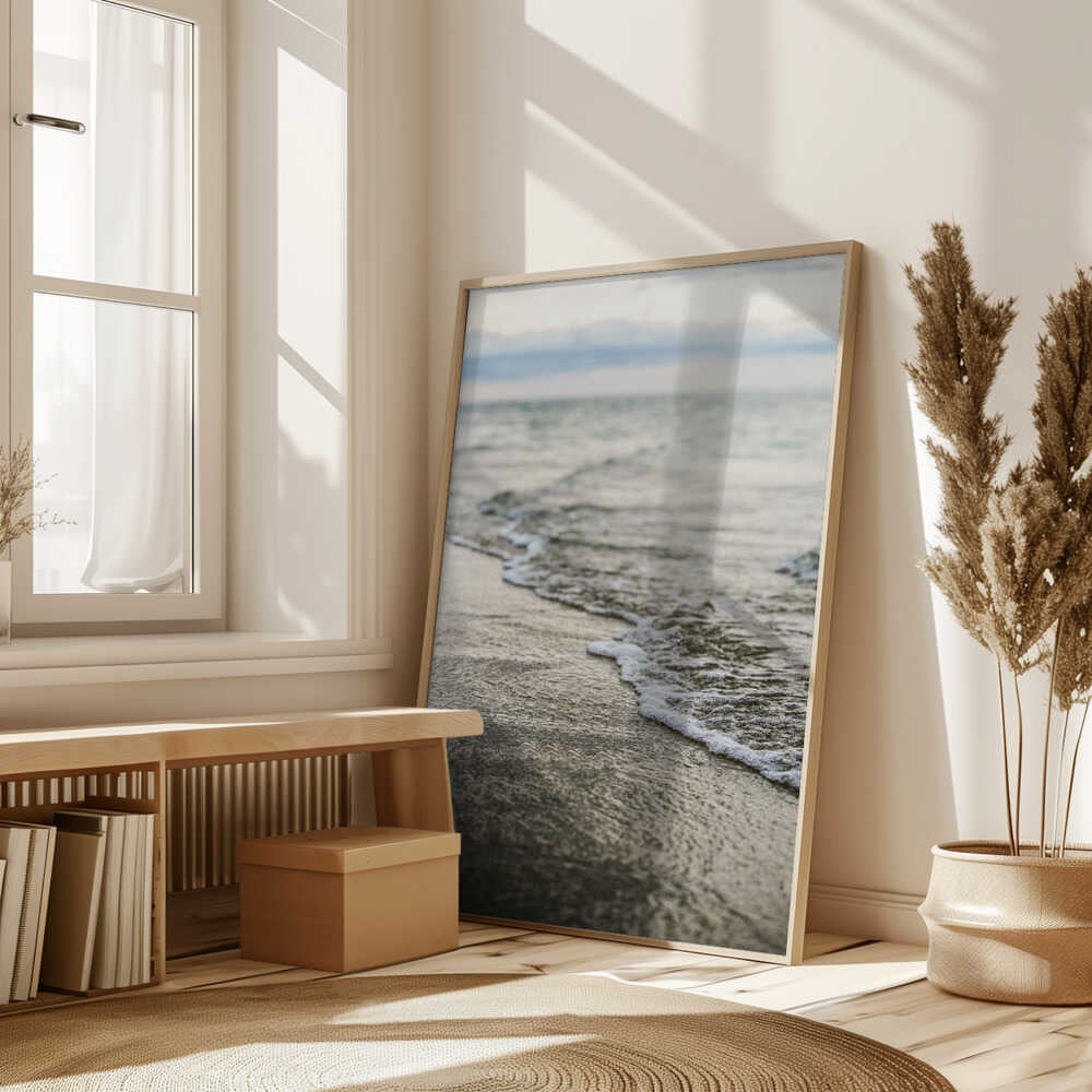 The Tranquil Beauty of the Sea Poster