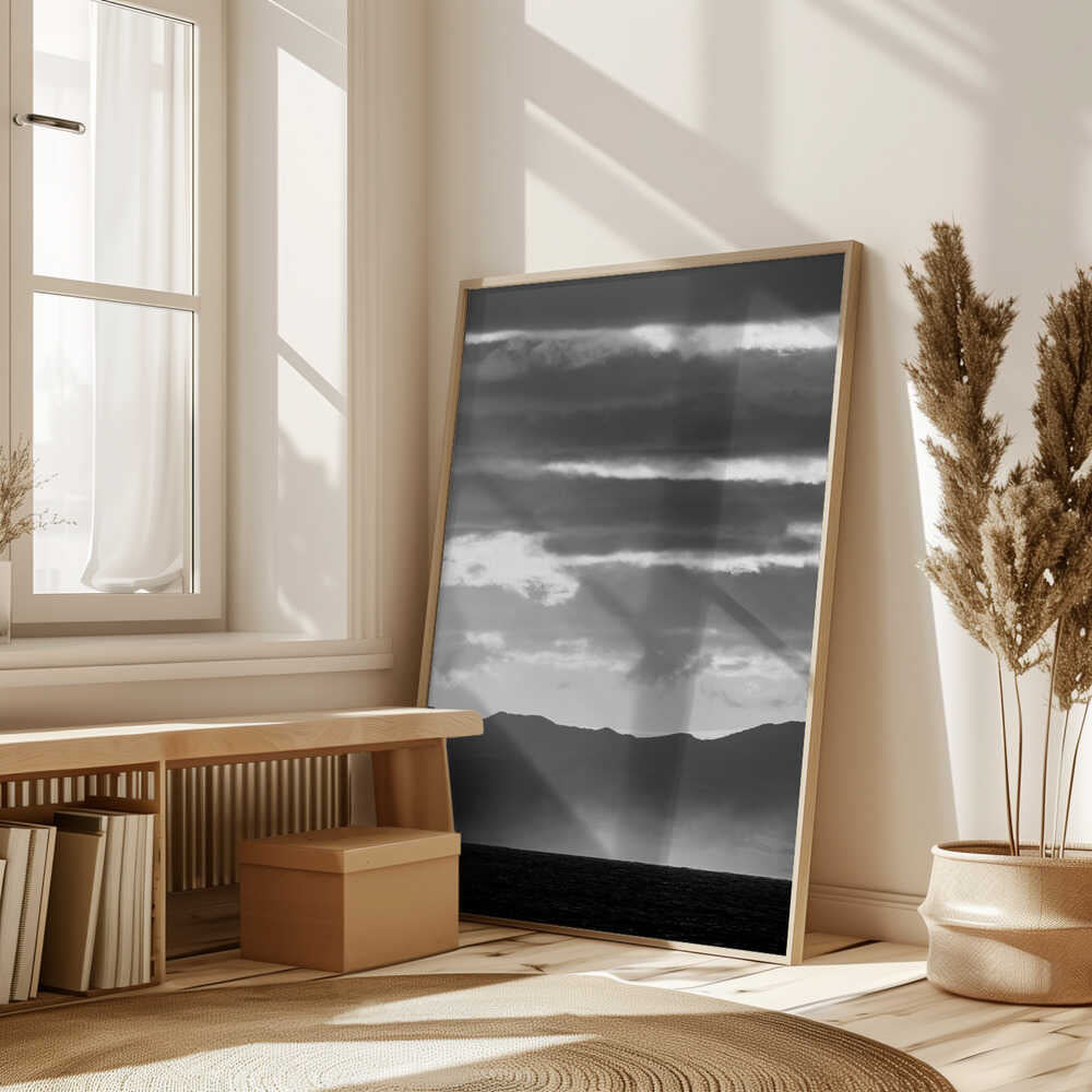 Black And White Landscape Poster