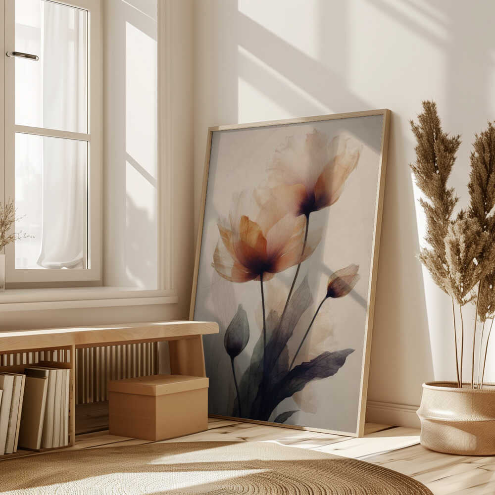 Delicate Bloom Dance Poster