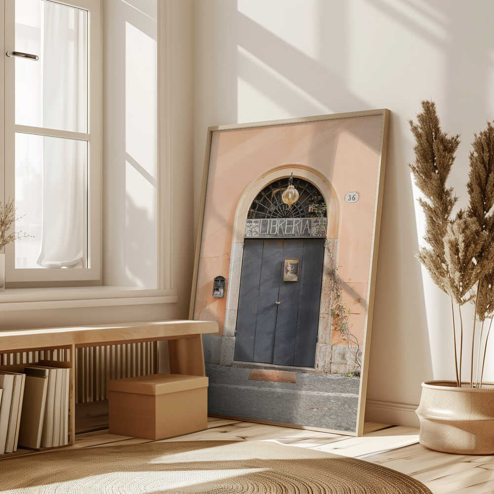 The Libreria Door Poster