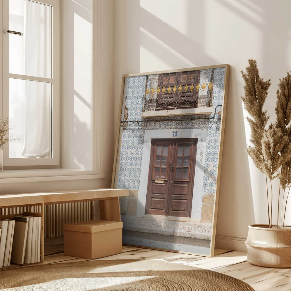 Cascais Architecture Poster