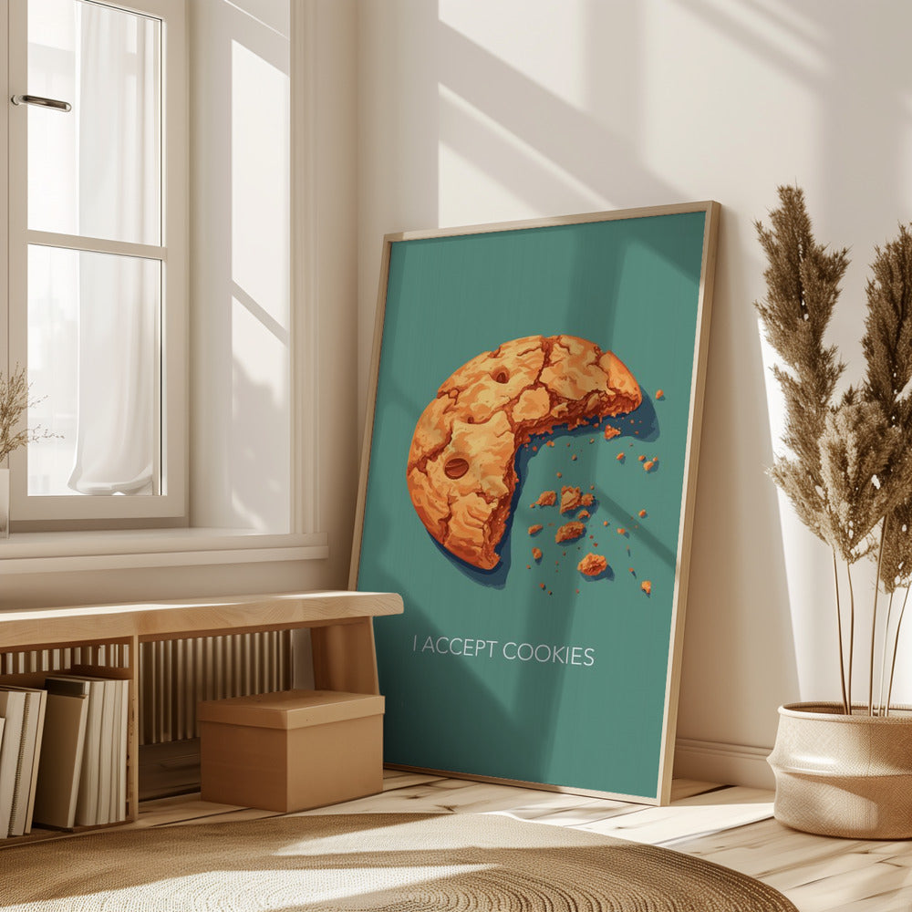 I Accept Cookies Poster