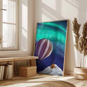 Hot air balloon trip Poster