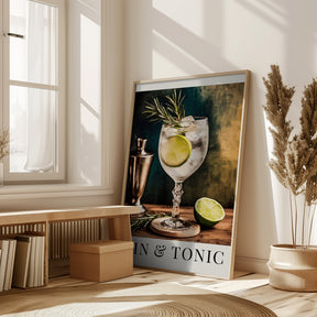 Gin &amp; Tonic Poster