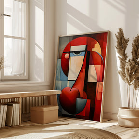 The Abstract Face Poster