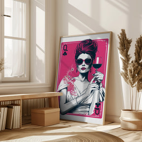 Queen of Clubs Poster