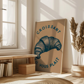 Croissant Poster