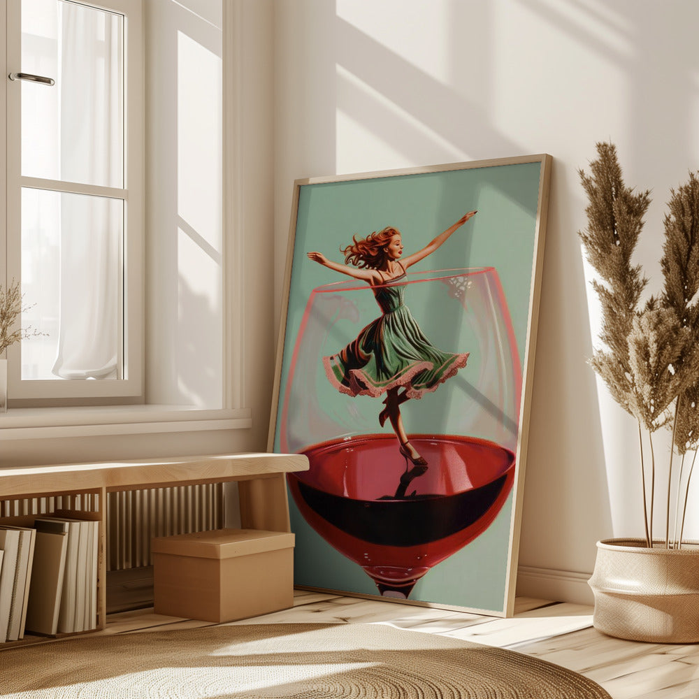 Wine Dance Poster