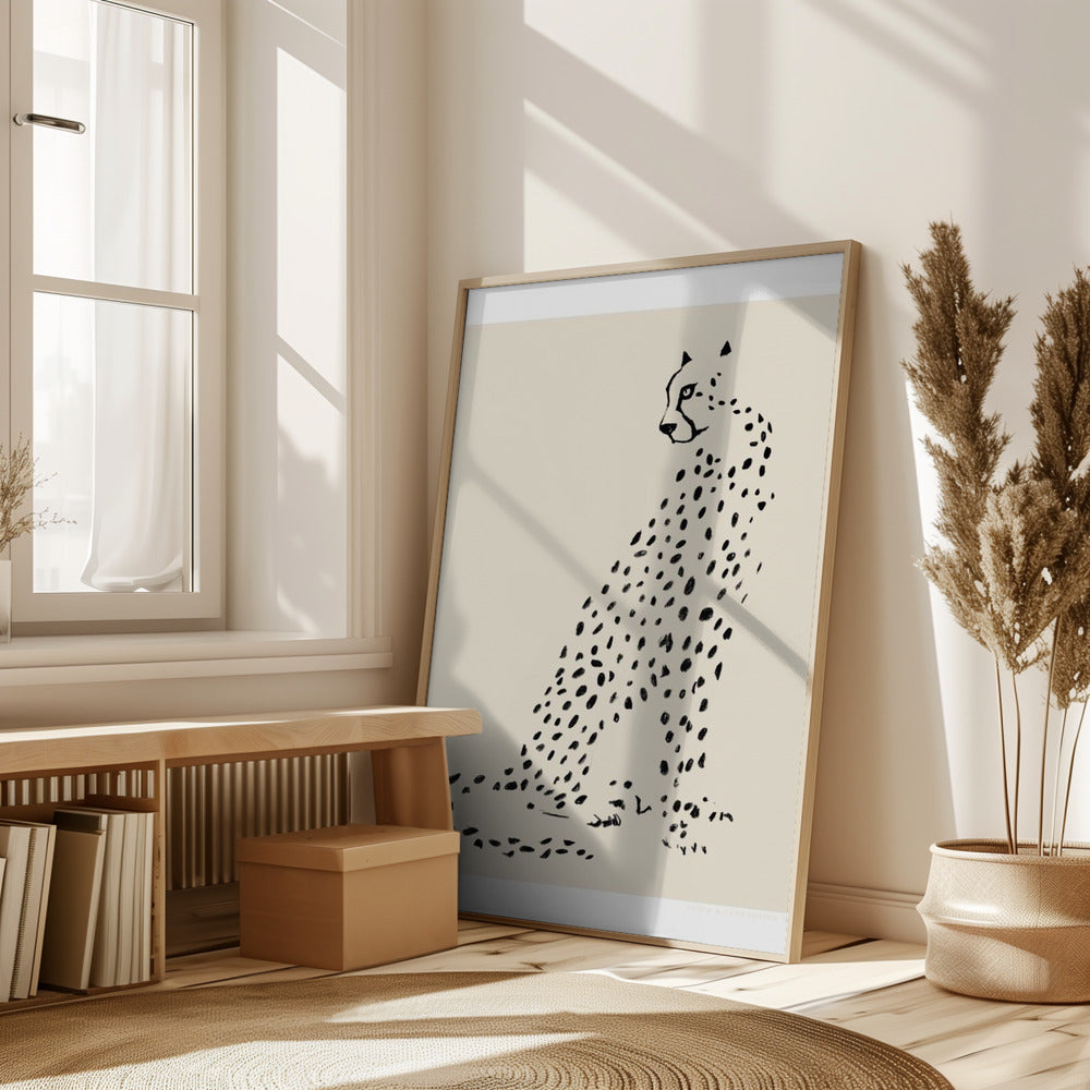 Pandc Leopard Poster