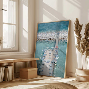 Coastal life Italy Poster