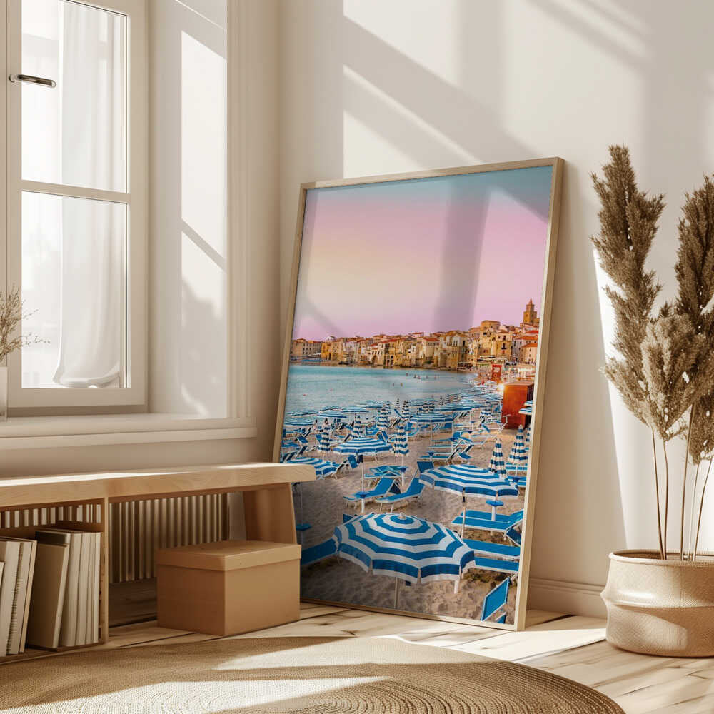 Cefalu Beach Poster