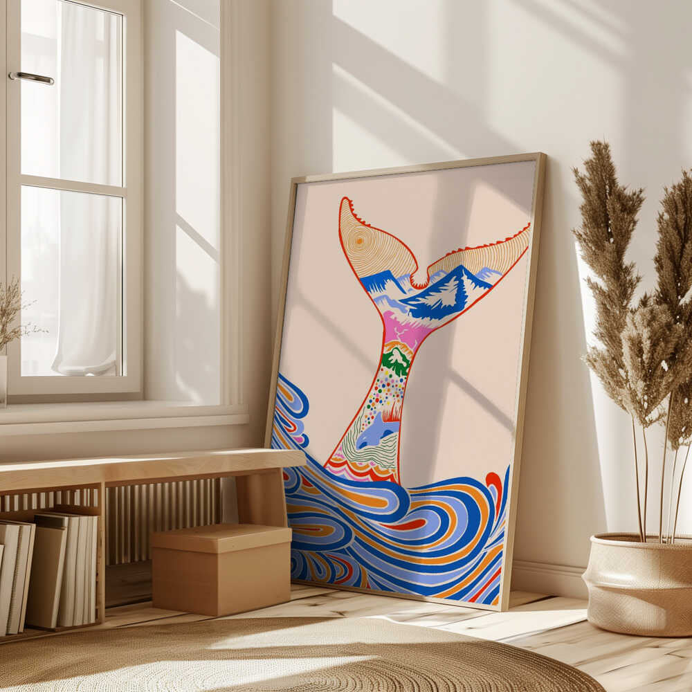 Feeling Blue, Shades of Blue Poster