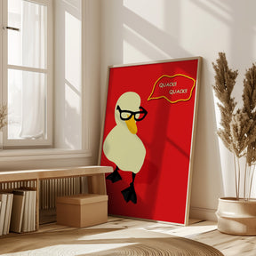 Dapper Duck Poster