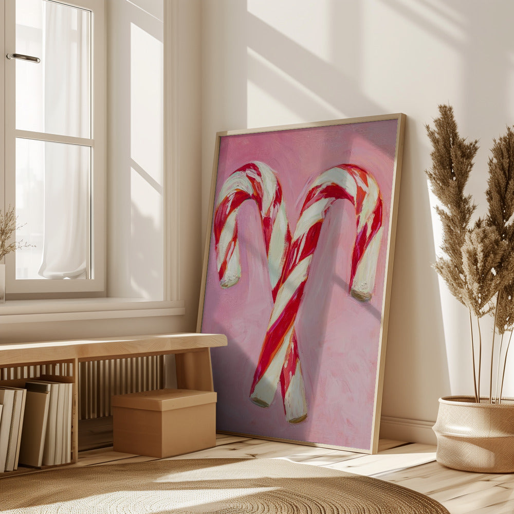 Candy Canes Poster