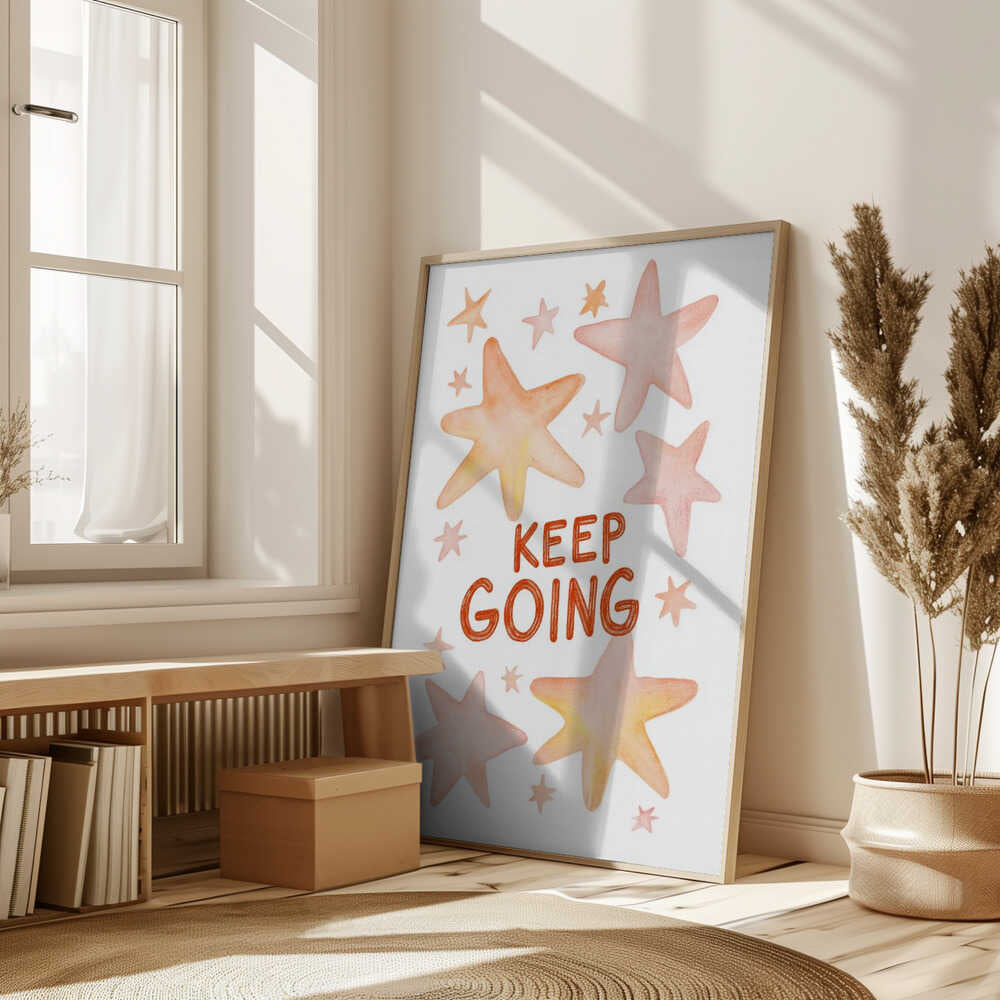 Starry Encouragement Poster