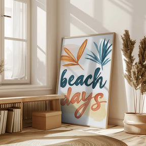 Sandy Serenity Poster