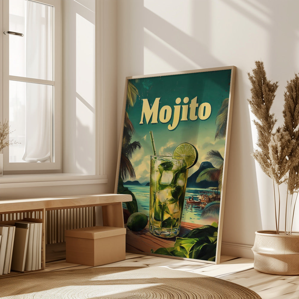 Mojito Vintage Poster