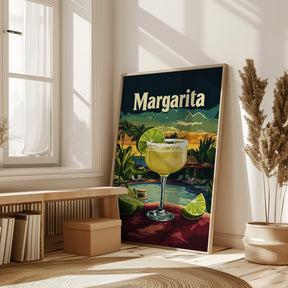 Margarita Vintage Poster