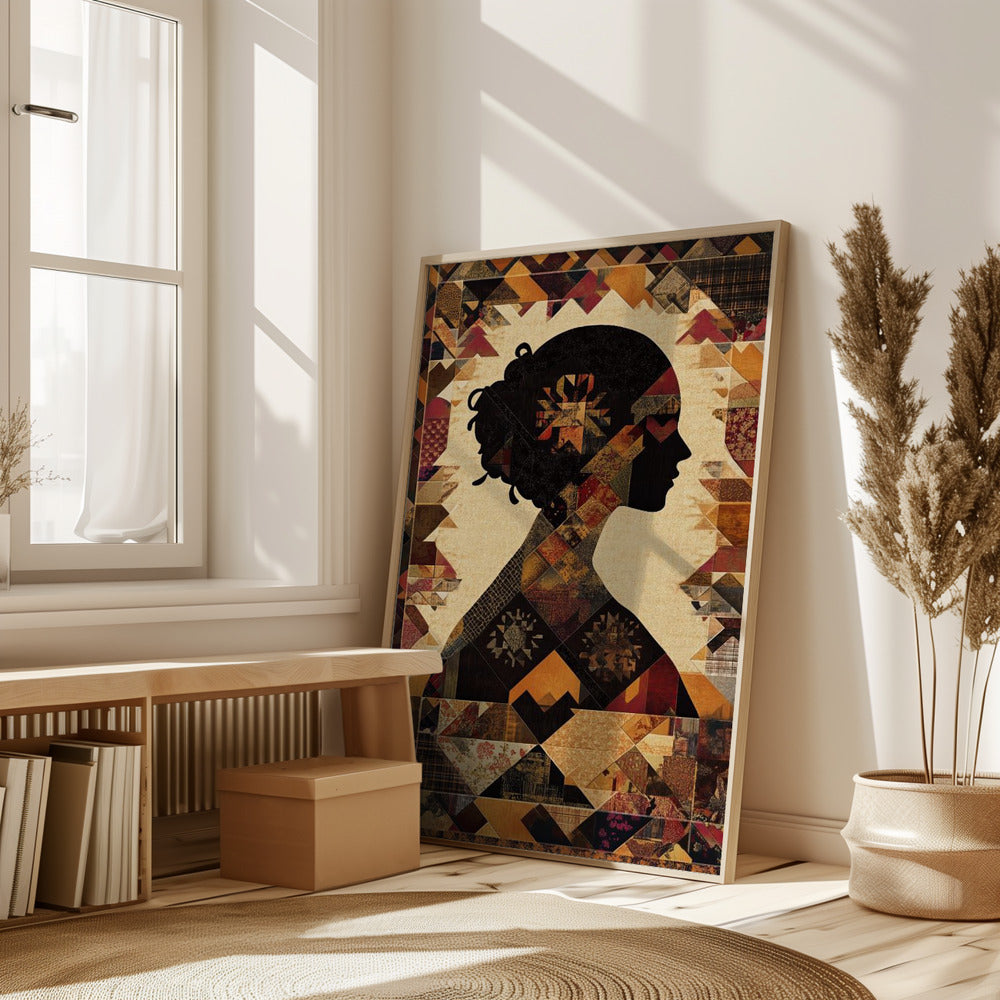 Patchwork Muse Poster