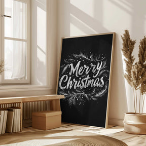 Holiday Chalk Wishes Poster
