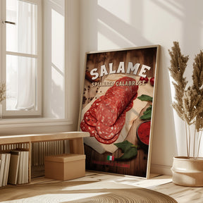 Salame Spianata Calabrese Poster