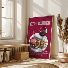 Girl Dinner No 4 Poster