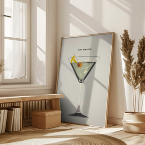 Dry Martini Poster