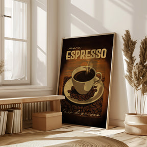 More Espresso   Less Depresso Poster