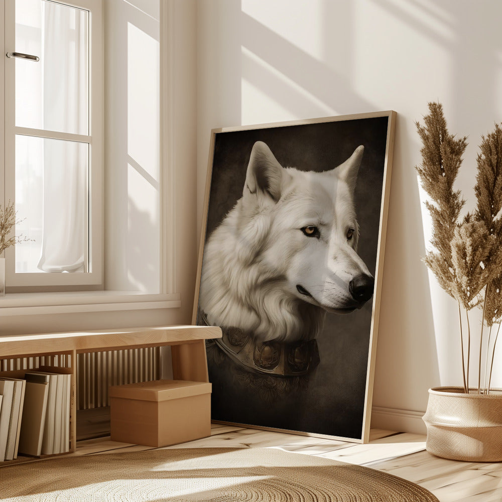 Wolf Portrait Poster