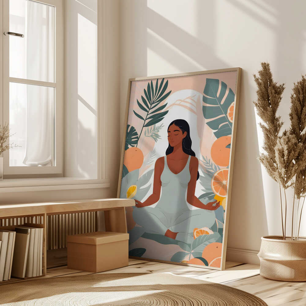 Citrus Meditation Poster