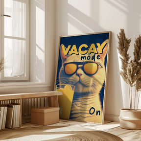 Vacay Mode On Poster