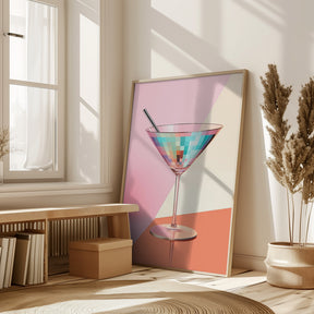 Sparkling Martini Poster