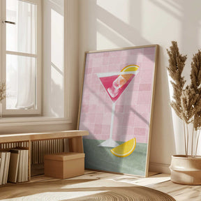Pink coctail Poster