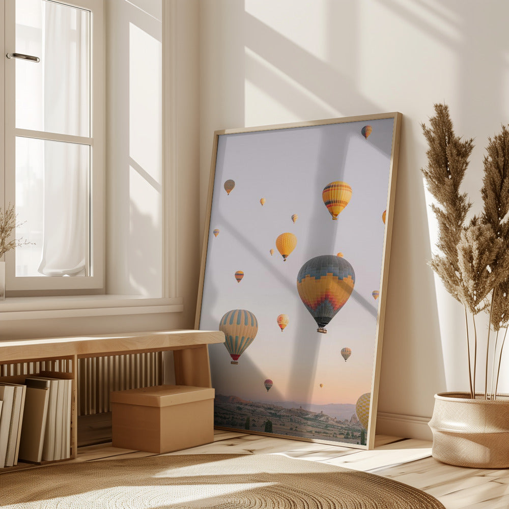 Sunrise In Cappadocia Poster