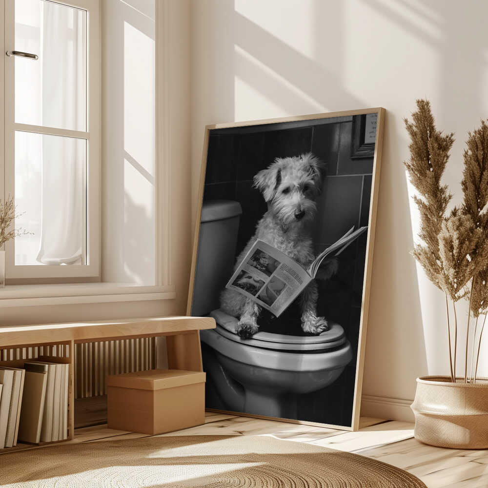 Good Boy   Toilet Art Poster