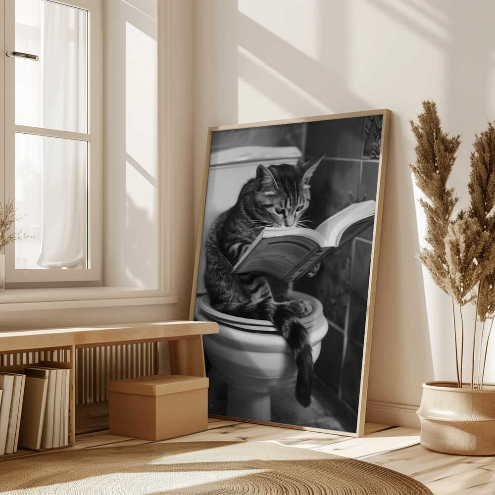 Literary Litter Box Poster