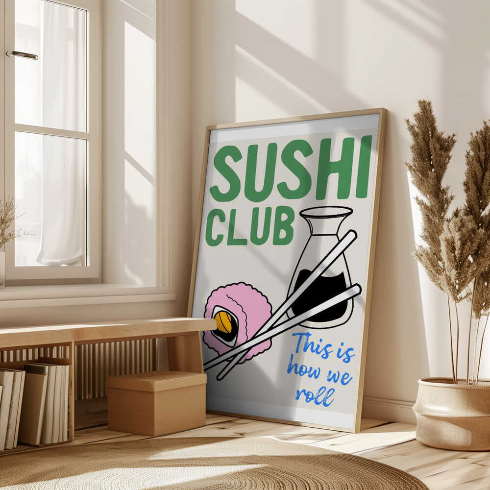 A3 Sushi Club 01.png Poster