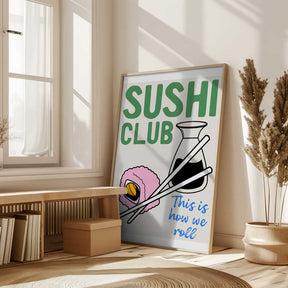 A3 Sushi Club 01.png Poster