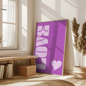 Purple Love Vibe Poster